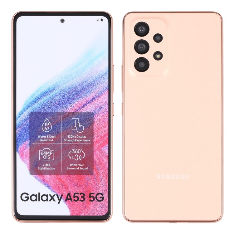 For Samsung Galaxy A53 5G Original Color Screen Non-Working Fake Dummy Display Model(Gold) - free shipping - PMC TechLife - Order now!