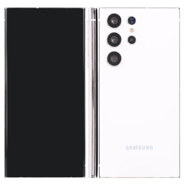 For Samsung Galaxy S23 Ultra 5G Black Screen Non-Working Fake Dummy Display Model(White) - For Galaxy by PMC TechLife | Online Shopping South Africa | PMC TechLife