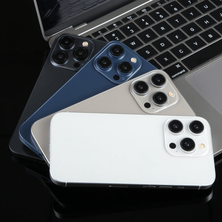 For iPhone 15 Pro Black Screen Non-Working Fake Dummy Display Model (White Titanium) - free shipping - PMC TechLife - Order now!