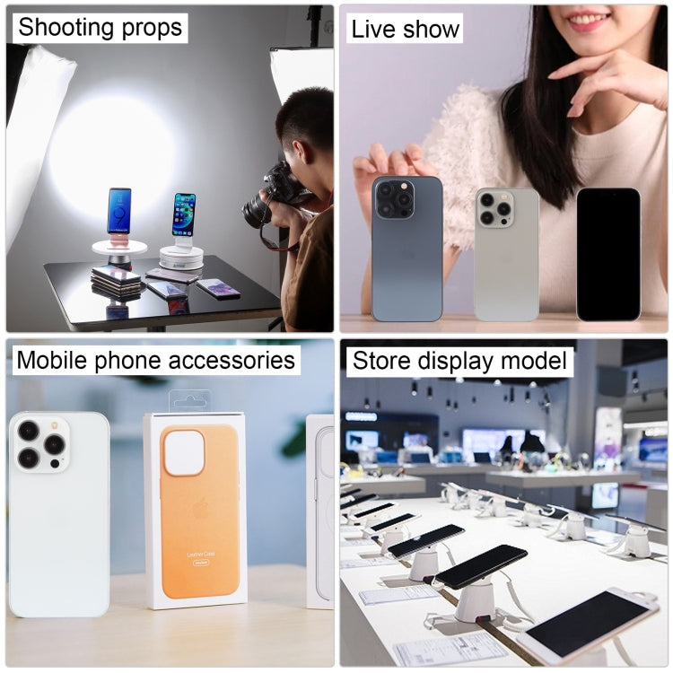 For iPhone 15 Pro Black Screen Non-Working Fake Dummy Display Model (White Titanium) - free shipping - PMC TechLife - Order now!