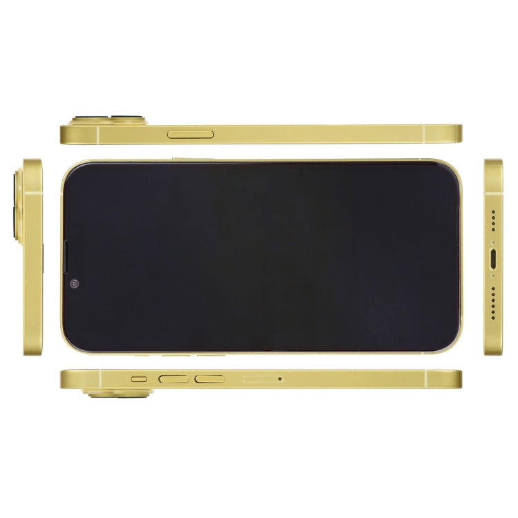 For iPhone 14 Black Screen Non-Working Fake Dummy Display Model (Yellow) - For iPhone & iPad by PMC Jewellery | Online Shopping South Africa | PMC Jewellery | Buy Now Pay Later Mobicred