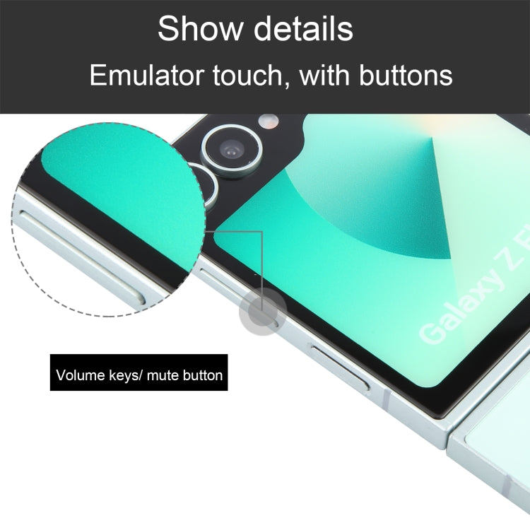 For Samsung Galaxy Z Flip6 Color Screen Non-Working Fake Dummy Display Model (Cyan) - free shipping - PMC Jewellery - Order now!