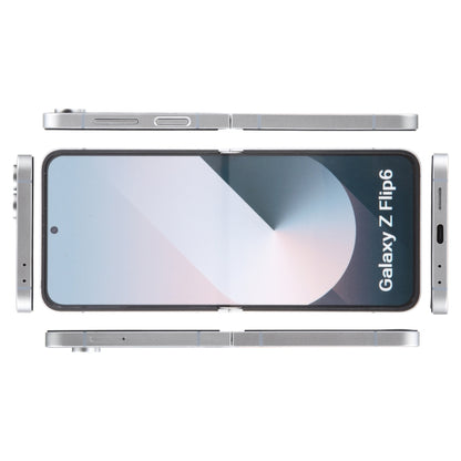 For Samsung Galaxy Z Flip6 Color Screen Non-Working Fake Dummy Display Model (White) - For Galaxy by PMC Jewellery | Online Shopping South Africa | PMC Jewellery | Buy Now Pay Later Mobicred