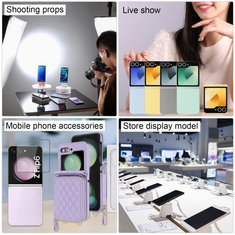For Samsung Galaxy Z Flip6 Color Screen Non-Working Fake Dummy Display Model (Cyan) - free shipping - PMC Jewellery - Order now!