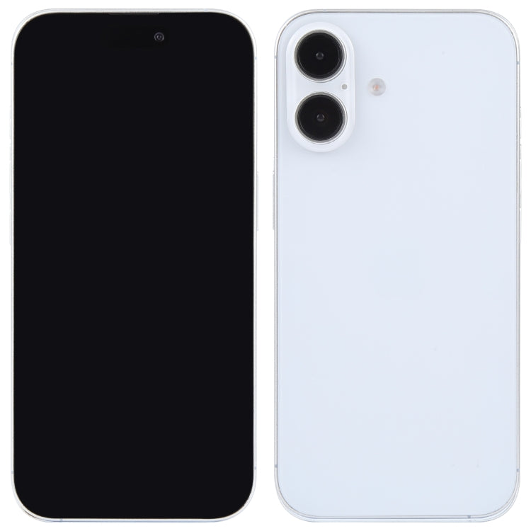 For iPhone 16 Plus Black Screen Non-Working Fake Dummy Display Model (White) - free shipping - PMC Jewellery - Order now!