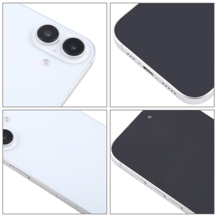 For iPhone 16 Plus Black Screen Non-Working Fake Dummy Display Model (White) - free shipping - PMC Jewellery - Order now!