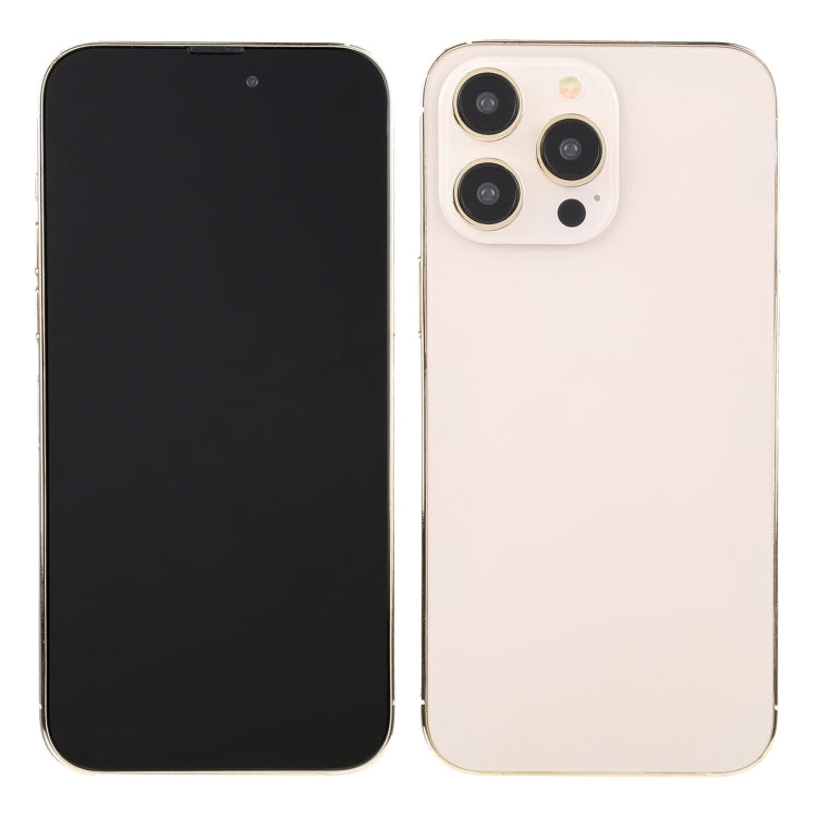 For iPhone 14 Pro Black Screen Non-Working Fake Dummy Display Model (Gold) - For iPhone & iPad by PMC TechLife | Online Shopping South Africa | PMC TechLife