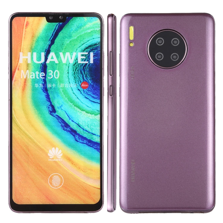 For Huawei Mate 30 Color Screen Non-Working Fake Dummy Display Model (Purple) - For Huawei by PMC Jewellery | Online Shopping South Africa | PMC Jewellery | Buy Now Pay Later Mobicred