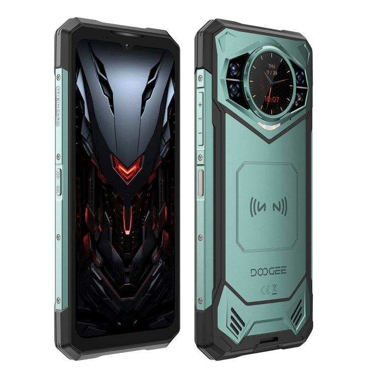 DOOGEE S200X AI Rugged Phone, 12GB+512GB, Side Fingerprint, 6.72 inch Android 14 Dimensity 7050 Octa Core 2.6GHz, Network: 5G, OTG, NFC (Green) - DOOGEE by DOOGEE | Online Shopping South Africa | PMC Jewellery | Buy Now Pay Later Mobicred