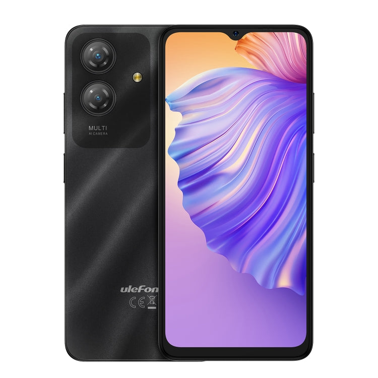 Ulefone Note 21, 4GB+128GB, Face ID & Fingerprint, 6.56 inch Android 14 Unisoc T606 Octa Core, Network: 4G, Dual SIM, OTG (Starlight Black) - Ulefone by Ulefone | Online Shopping South Africa | PMC Jewellery | Buy Now Pay Later Mobicred