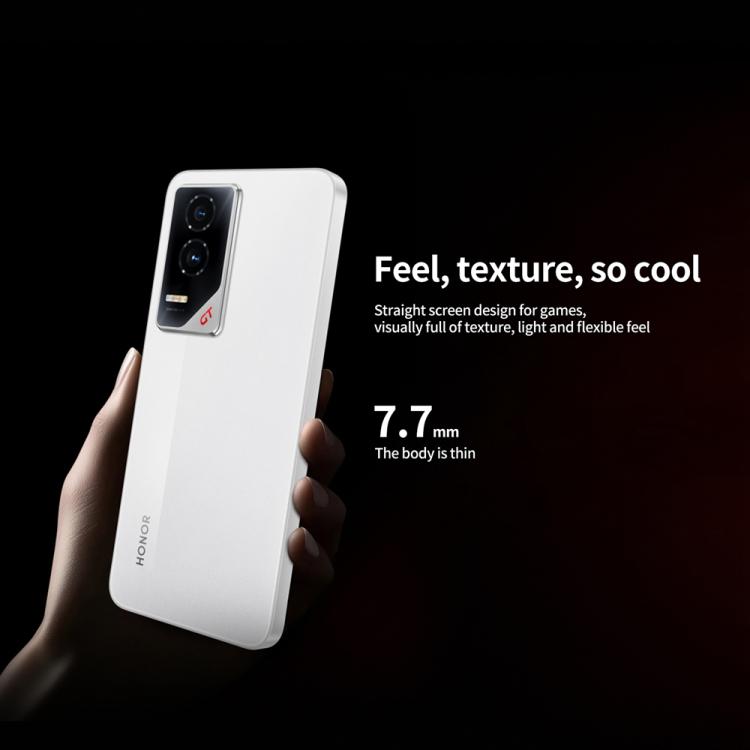 Honor GT, 16GB+1TB, In-screen Fingerprint, 6.7 inch MagicOS 9.0 Android 15.0 Snapdragon 8 Gen 3 Octa Core, Network: 5G, OTG, NFC (White) - free shipping - PMc TechLife - Order now!