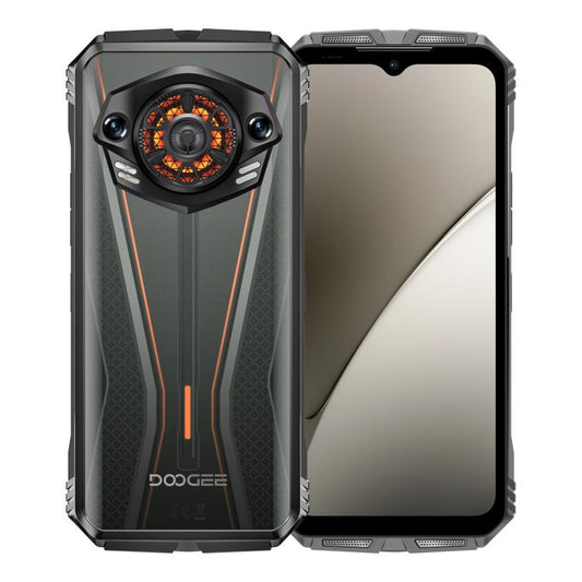 DOOGEE S Punk Pro, Side Fingerprint, 8GB+512GB, 6.6 inch Android 14 Unisoc T7280 Octa Core, Network: 4G, OTG, NFC (Black+Orange) - DOOGEE by DOOGEE | Online Shopping South Africa | PMC Jewellery | Buy Now Pay Later Mobicred