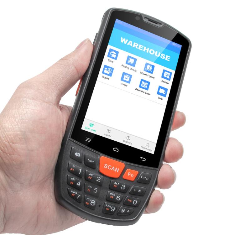 UNIWA HS006 Industrial PDA QR Code Scanner, 2GB+16GB, 4.0 inch Android 11 MediaTek MT6762 Octa Core, NFC, Network: 4G (UK Plug) - free shipping - PMc TechLife - Order now!