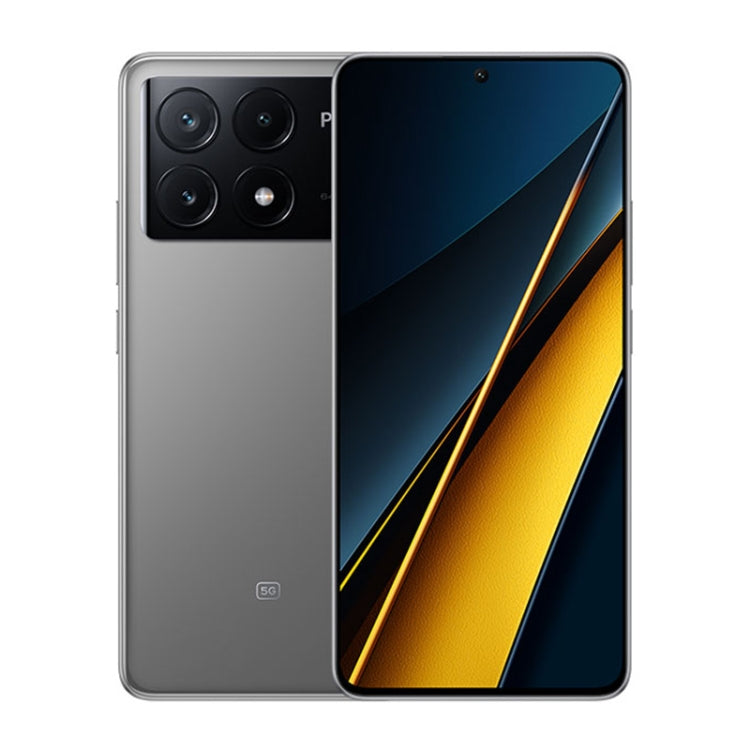 Xiaomi POCO X6 Pro Global, 12GB+512GB, In-screen Fingerprint, 6.67 inch Xiaomi HyperOS MediaTek Dimensity 8300-Ultra Octa Core 3.35GHz, NFC, Network: 5G (Grey) - Xiaomi MI by Xiaomi | Online Shopping South Africa | PMC Jewellery | Buy Now Pay Later Mobicred