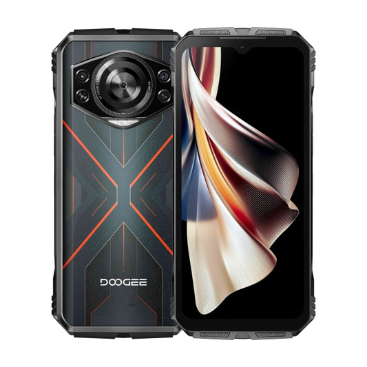 [HK Warehouse] DOOGEE S Cyber, 8GB+256GB, 6.58 inch Android 14 Spreadtrum T606 Octa Core, Network: 4G, OTG, NFC (Black Red) - DOOGEE by DOOGEE | Online Shopping South Africa | PMC Jewellery | Buy Now Pay Later Mobicred