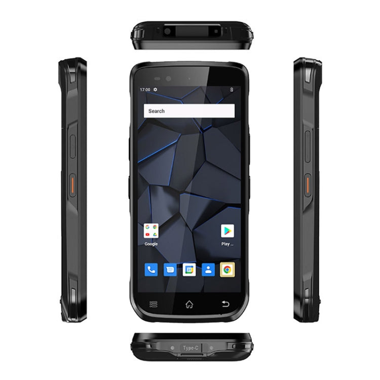 UNIWA M600 IP67 Rugged Phone, 4GB+64GB, 6 inch Android 12, MediaTek MT6762 Octa Core, Network: 4G, EU Plug (Black) - UNIWA by UNIWA | Online Shopping South Africa | PMC Jewellery | Buy Now Pay Later Mobicred