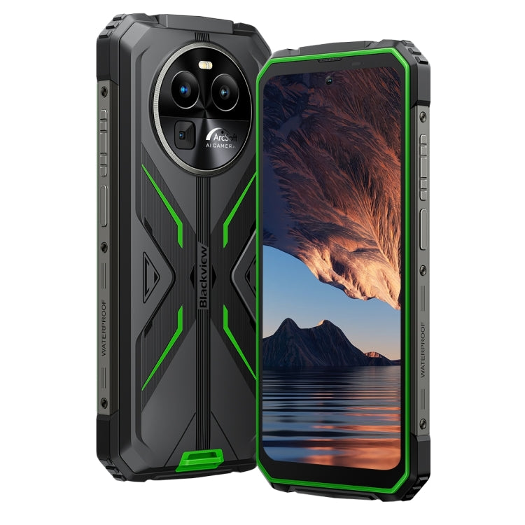 [HK Warehouse] Blackview BV8100 Rugged Phone, 12GB+256GB, 6.5 inch Android 14 MediaTek Helio G99 Octa Core up to 2.2GHz, Network: 4G, NFC, OTG (Green) - Blackview by Blackview | Online Shopping South Africa | PMC Jewellery | Buy Now Pay Later Mobicred