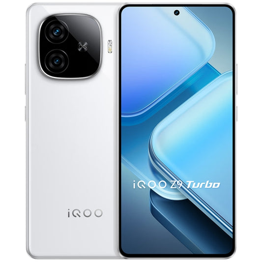 vivo iQOO Z9 Turbo, Dual Back Cameras, 12GB+256GB, Face ID Screen Fingerprint Identification, 6.78 inch Android 14.0 OriginOS 4 Snapdragon 8s Gen 3 Octa Core 3.0GHz, OTG, NFC, Network: 5G, Support Google Play (White) - vivo by vivo | Online Shopping South Africa | PMC Jewellery | Buy Now Pay Later Mobicred