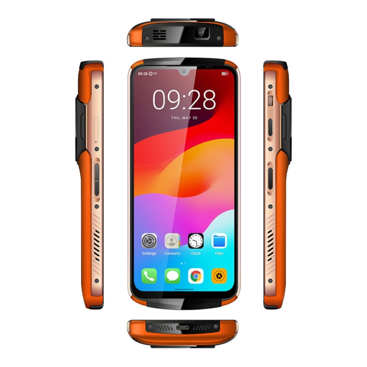 UNIWA PJ001 Projector Phone, 8GB+256GB, 6.72 inch Android 12 Mediatek MT8788WA Octa Core, Network: 4G (Orange) - UNIWA by UNIWA | Online Shopping South Africa | PMC Jewellery | Buy Now Pay Later Mobicred