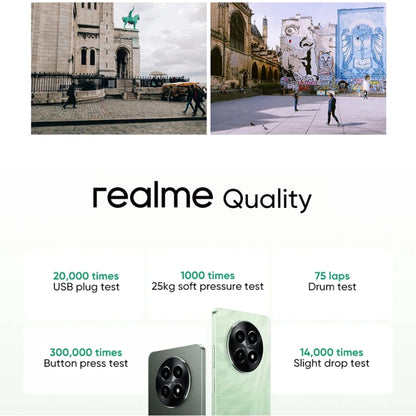 Realme 12x, 12GB+256GB, Side Fingerprint Identification, 6.67 inch Realme UI 5.0 Dimensity 6100+ 5G Octa Core, NFC, Network: 5G, Support Google Play (Feather Green) - OPPO by Realme | Online Shopping South Africa | PMC Jewellery | Buy Now Pay Later Mobicred