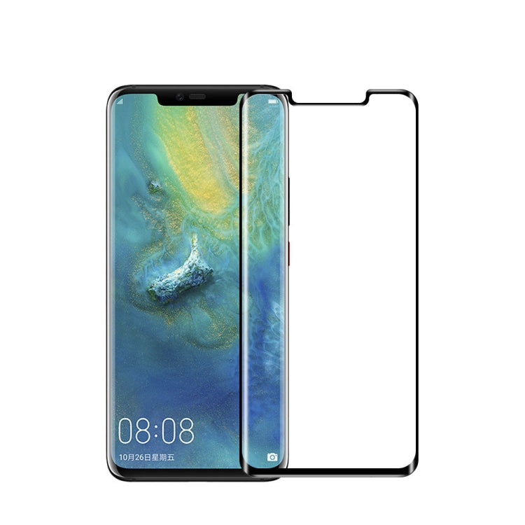 MOFI 9H 3D Explosion-proof Curved Screen Full Glue Tempered Glass Film for Huawei Mate 20 Pro(Black) - Huawei Tempered Glass by MOFI | Online Shopping South Africa | PMC Jewellery