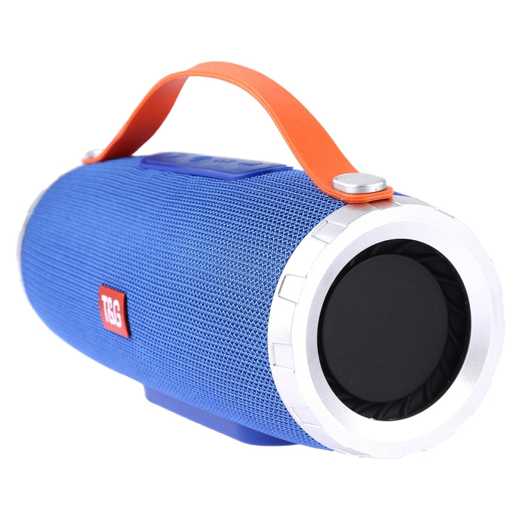 T&G TG109 Portable Wireless Bluetooth V4.2 Stereo Speaker with Handle, Built-in MIC, Support Hands-free Calls & TF Card & AUX IN & FM(Dark Blue) - Desktop Speaker by T&G | Online Shopping South Africa | PMC Jewellery | Buy Now Pay Later Mobicred