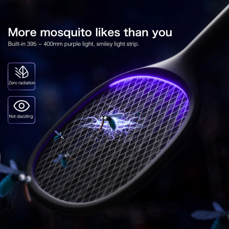 Benks DW01 2W Home Multi-function Mosquito Killer Swatter with Triangle Bracket - Fly Swatter by Benks | Online Shopping South Africa | PMC Jewellery | Buy Now Pay Later Mobicred