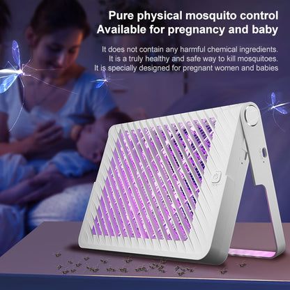 XQN-828 Rechargeable Electric Shock Mosquito Killer Lamp (White) - Repellents by PMC Jewellery | Online Shopping South Africa | PMC Jewellery | Buy Now Pay Later Mobicred