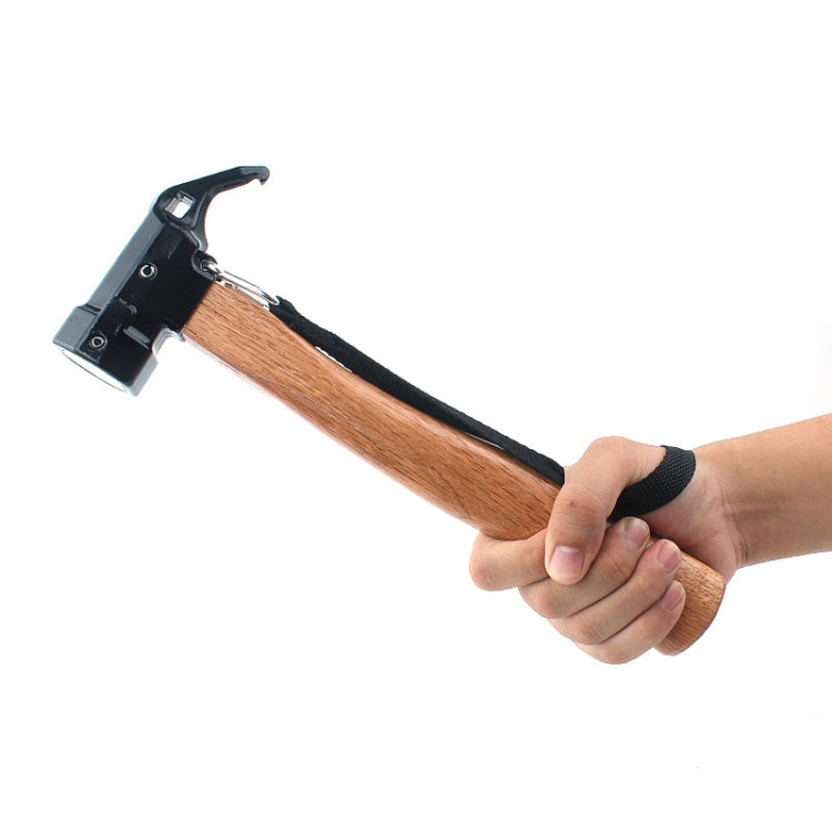 CLS-Outdoor Hexagonal Brass Brass Multi-function Nail Puller Shark Hammer - Others by PMC TechLife | Online Shopping South Africa | PMC TechLife | Buy Now Pay Later Mobicred