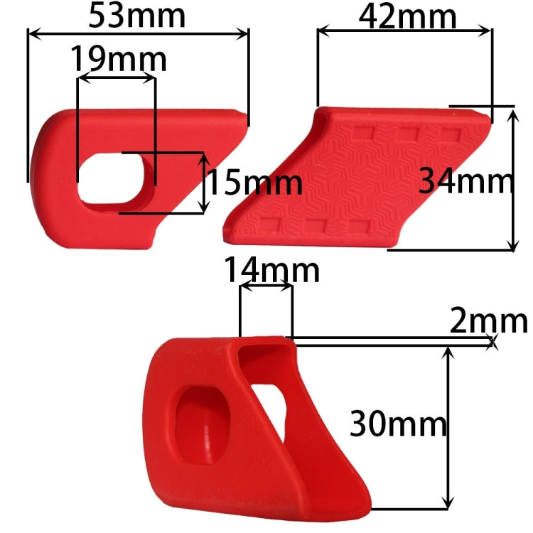 BIKERSAY CP001 Bicycle Crank Cover Silicone Arm Sleeve (Red) - free shipping - PMc TechLife - Order now!