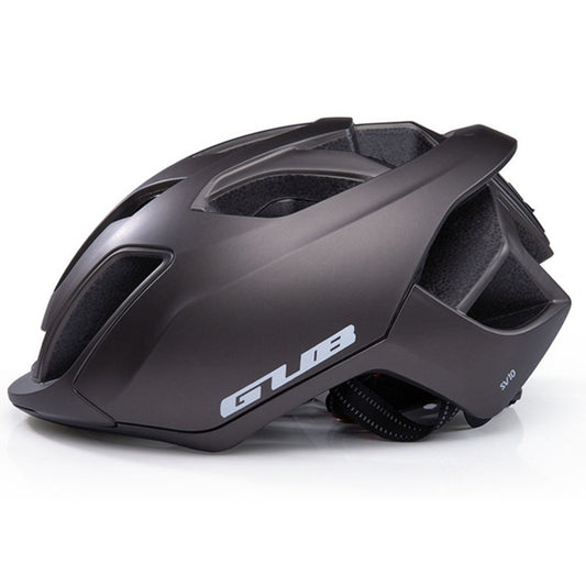 GUB SV10 PC + EPS Breathable Bike Helmet Cycling Helmet With Taillights (Titanium Color) - Protective Helmet & Masks by GUB | Online Shopping South Africa | PMC Jewellery | Buy Now Pay Later Mobicred