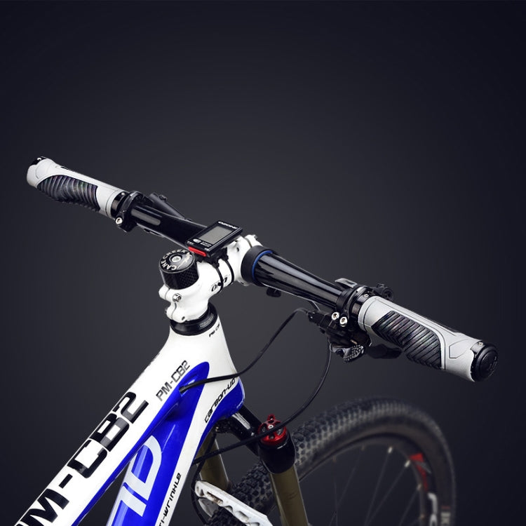 PROMEND GR-504 1 Pair TPR Ergonomic Ball Bicycle Grip Cover (Black Black) - Bicycle Grips by PROMEND | Online Shopping South Africa | PMC TechLife | Buy Now Pay Later Mobicred