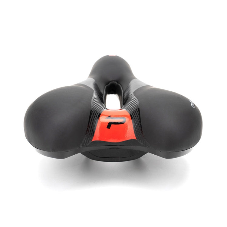 PROMEND SD-567 Hollow Breathable Silicone Racing Bicycle Saddle(Black Red) - Bicycle Saddle by PROMEND | Online Shopping South Africa | PMc TechLife | Buy Now Pay Later Mobicred
