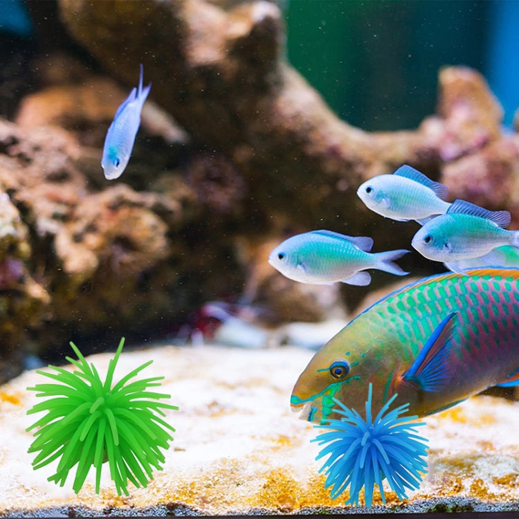 Aquarium Articles Decoration TPR Simulation Sea Urchin Ball Coral, Size: M, Diameter: 10cm(Yellow) - free shipping - PMc TechLife - Order now!