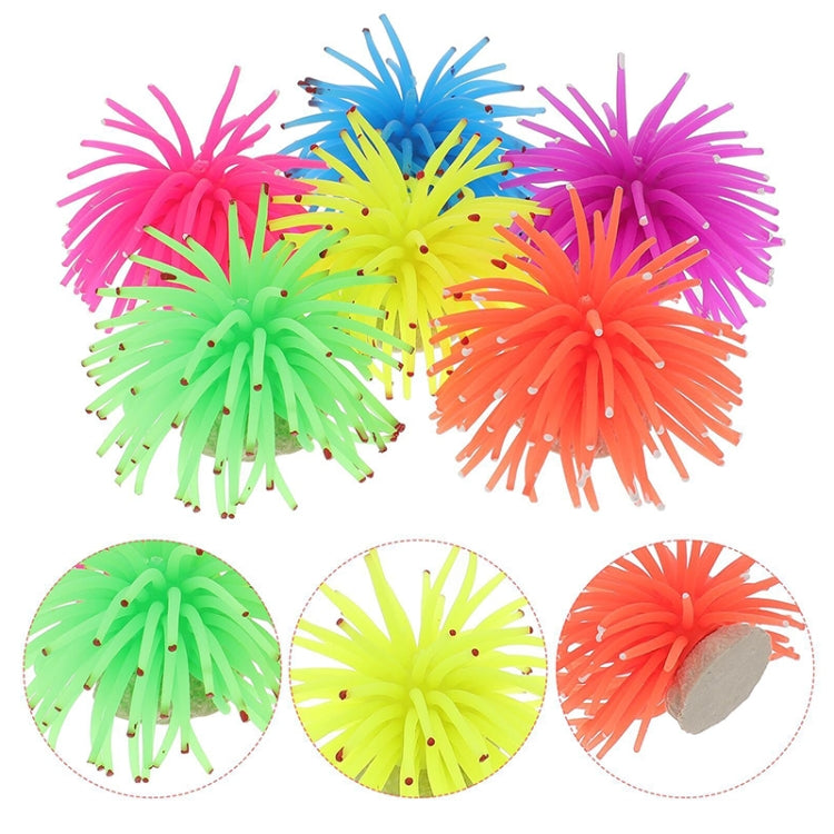 Aquarium Articles Decoration TPR Simulation Sea Urchin Ball Coral with Point, Size: S, Diameter: 7cm(Orange) - free shipping - PMc TechLife - Order now!