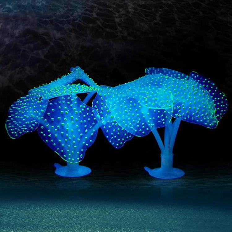 Aquarium Articles Decoration Silicone Simulation Fluorescent Sucker Jellyfish, Size: 10*10*9cm(Green) - free shipping - PMc TechLife - Order now!