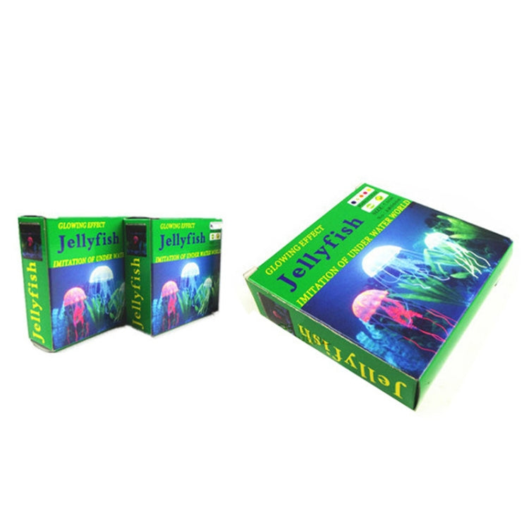 Aquarium Articles Decoration Silicone Simulation Fluorescent Sucker Jellyfish, Size: 8*20cm(Yellow) - free shipping - PMc TechLife - Order now!