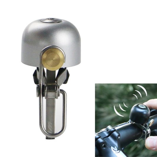 Bicycle Bell Retro Copper Bell Cycling Accessories (Silver) - Bicycle Bells by PMC Jewellery | Online Shopping South Africa | PMC Jewellery | Buy Now Pay Later Mobicred