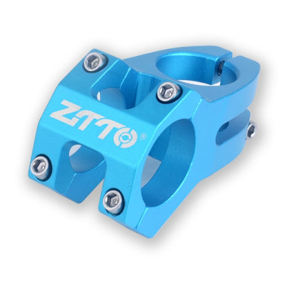 ZTTO Cycling Accessories MTB Bike Handlebar Stem Suitable for 31.8mm(Blue) - Pipe clamps by ZTTO | Online Shopping South Africa | PMC Jewellery