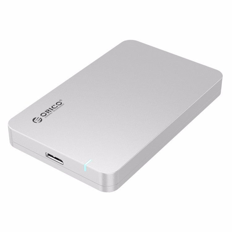 ORICO 2569S3 USB3.0 Micro-B External Hard Disk Box Storage Case for 9.5mm 2.5 inch SATA HDD / SSD(Silver) - HDD Enclosure by ORICO | Online Shopping South Africa | PMC Jewellery | Buy Now Pay Later Mobicred