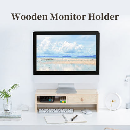 ORICO MSR-02-WD-BP Wood Grain Computer Monitor Holder, Size: 50 x 20 x 13.5cm - Laptop Stand by ORICO | Online Shopping South Africa | PMC Jewellery | Buy Now Pay Later Mobicred