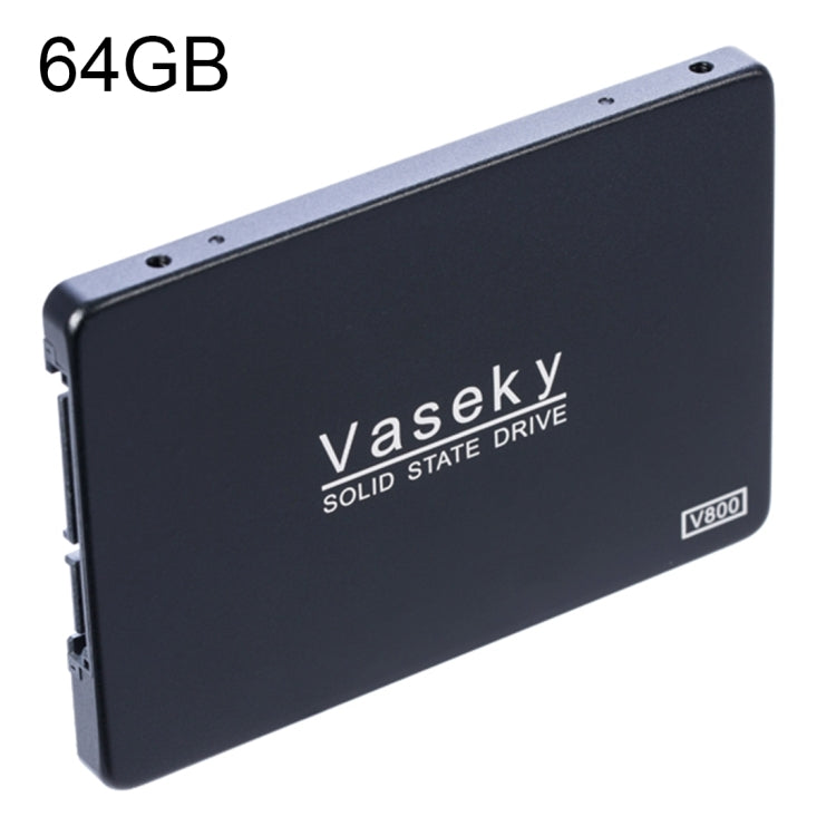 Vaseky V800 64GB 2.5 inch SATA3 6GB/s Ultra-Slim 7mm Solid State Drive SSD Hard Disk Drive for Desktop, Notebook - Solid State Drives by Vaseky | Online Shopping South Africa | PMC Jewellery | Buy Now Pay Later Mobicred