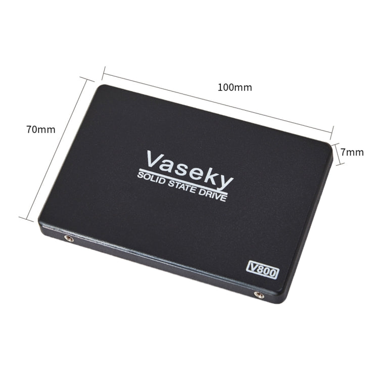 Vaseky V800 512GB 2.5 inch SATA3 6GB/s Ultra-Slim 7mm Solid State Drive SSD Hard Disk Drive for Desktop, Notebook - Solid State Drives by Vaseky | Online Shopping South Africa | PMC Jewellery | Buy Now Pay Later Mobicred