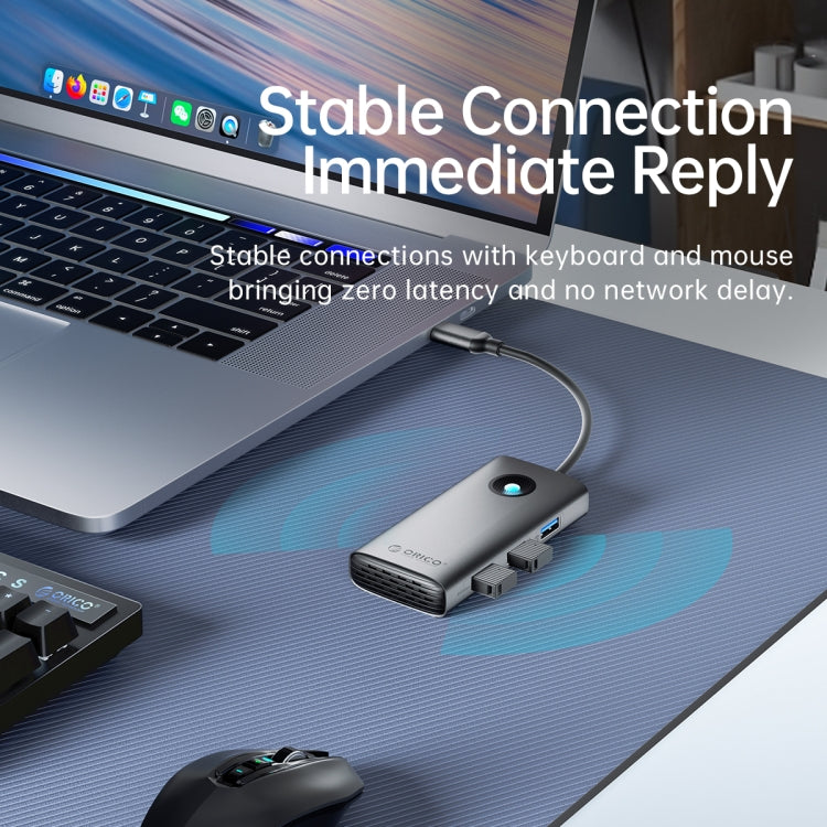 ORICO PW11-6P Type-C / USB-C 6-in-1 5Gbps Multifunction Docking Station (Silver) - free shipping - PMC TechLife - Order now!