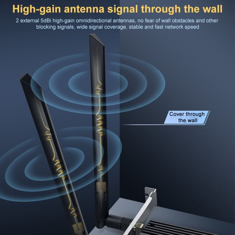 COMFAST AX200 Pro+ 5374Mbps WiFi6 PCIE High Speed Wireless Network Card - free shipping - PMC Jewellery - Order now!
