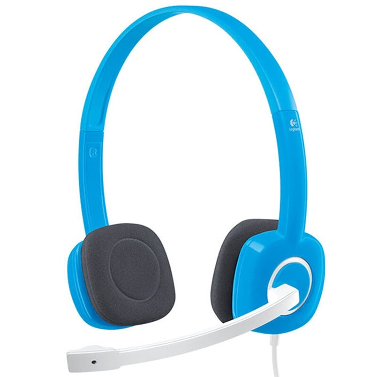 Logitech H150 Wired Headphone Dual 3.5mm Earphone Gaming Headset Stereo with MIC - Microphone by Logitech | Online Shopping South Africa | PMC Jewellery | Buy Now Pay Later Mobicred