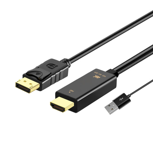 Onten H147 HDMI Male + USB 2.0 Male to DisplayPort Male Adapter Cable, Length：1.8m -  by Onten | Online Shopping South Africa | PMC Jewellery | Buy Now Pay Later Mobicred