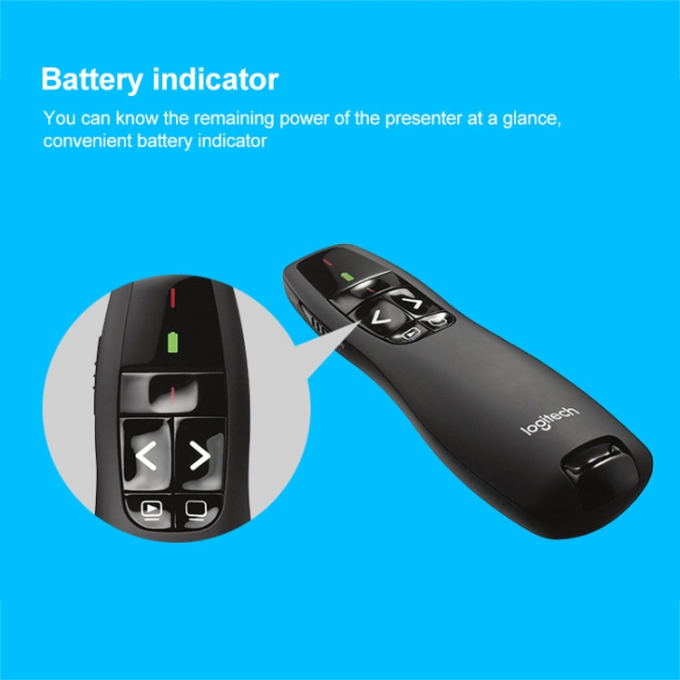 Logitech R400 2.4Ghz Wireless Presenter PPT Remote Control Pen - free shipping - PMC Jewellery - Order now!