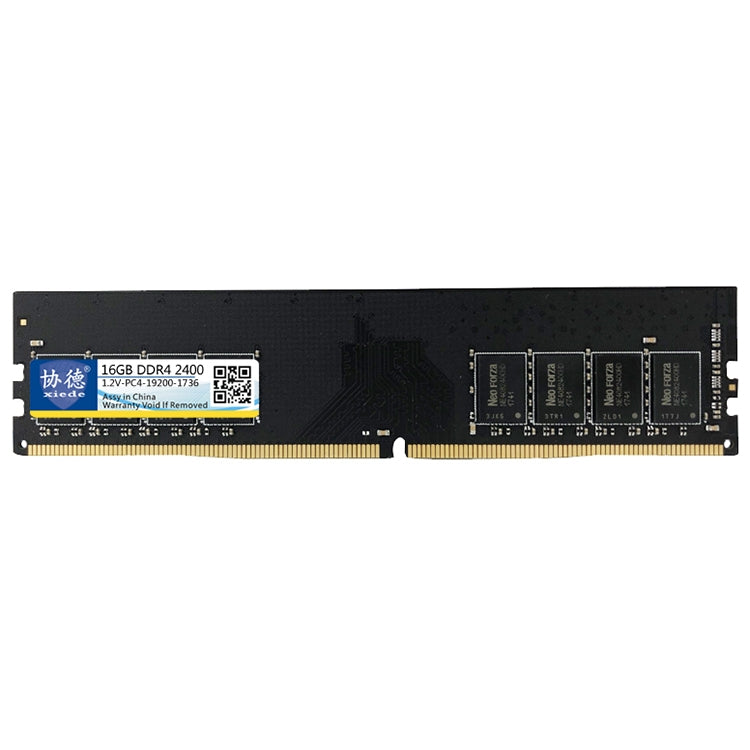 XIEDE X053 DDR4 2400MHz 16GB General Full Compatibility Memory RAM Module for Desktop PC - RAMs by XIEDE | Online Shopping South Africa | PMC Jewellery | Buy Now Pay Later Mobicred