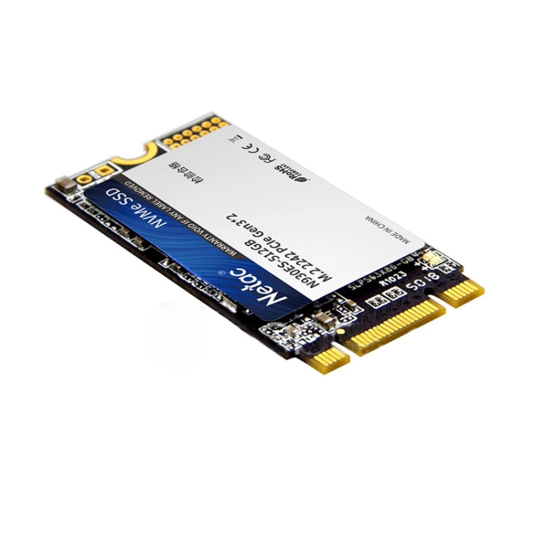 Netac N930ES 512GB M.2 2242 PCIe Gen3x2 Solid State Drive - Solid State Drives by Netac | Online Shopping South Africa | PMC Jewellery | Buy Now Pay Later Mobicred